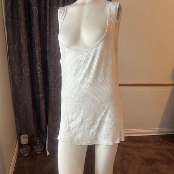 Michael Michael Kors Sequins tank top, size 3X - Picture 1 of 5